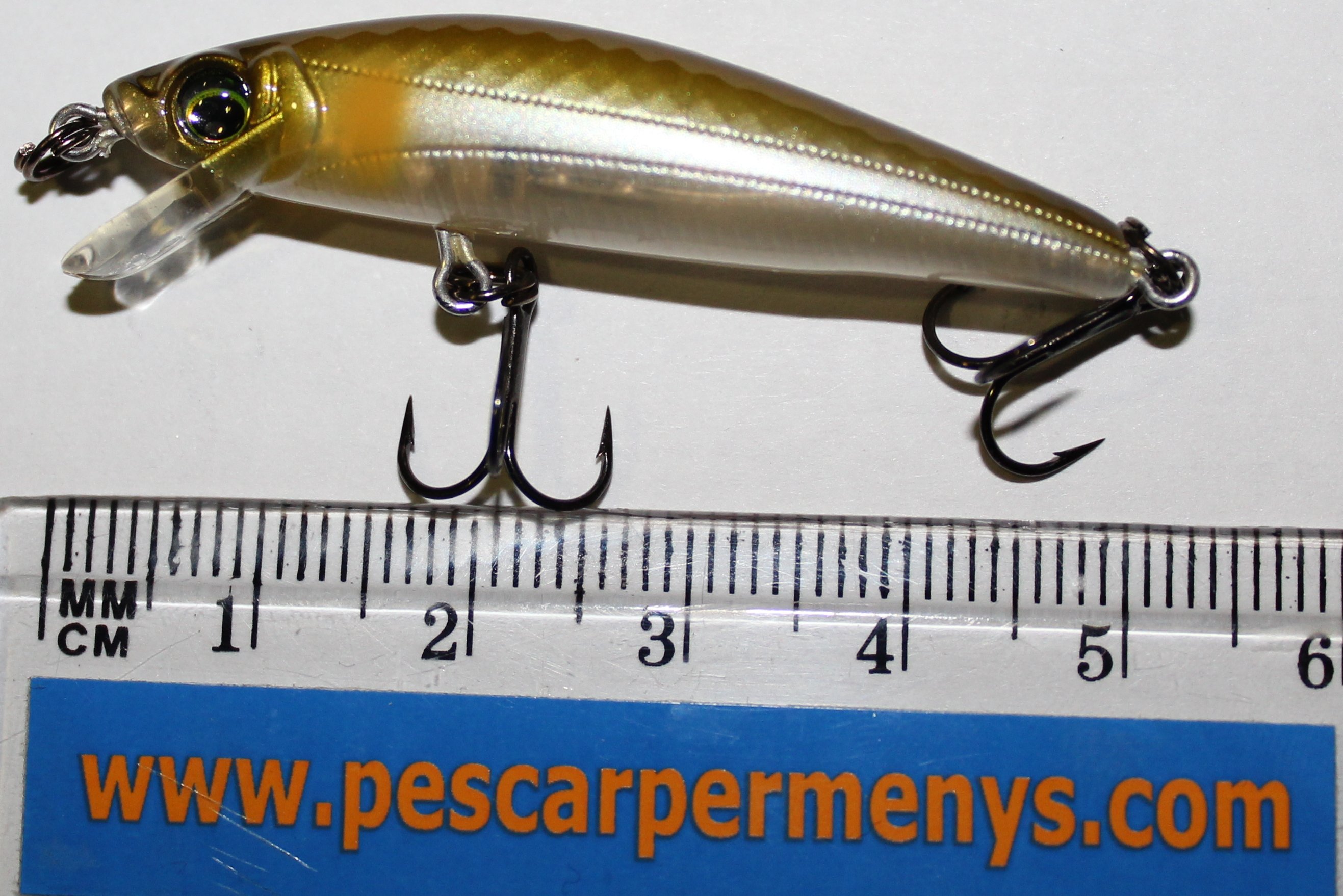 (DX)DUEL HARDCORE MINNOW 50F BASS F1038-GSAY 2