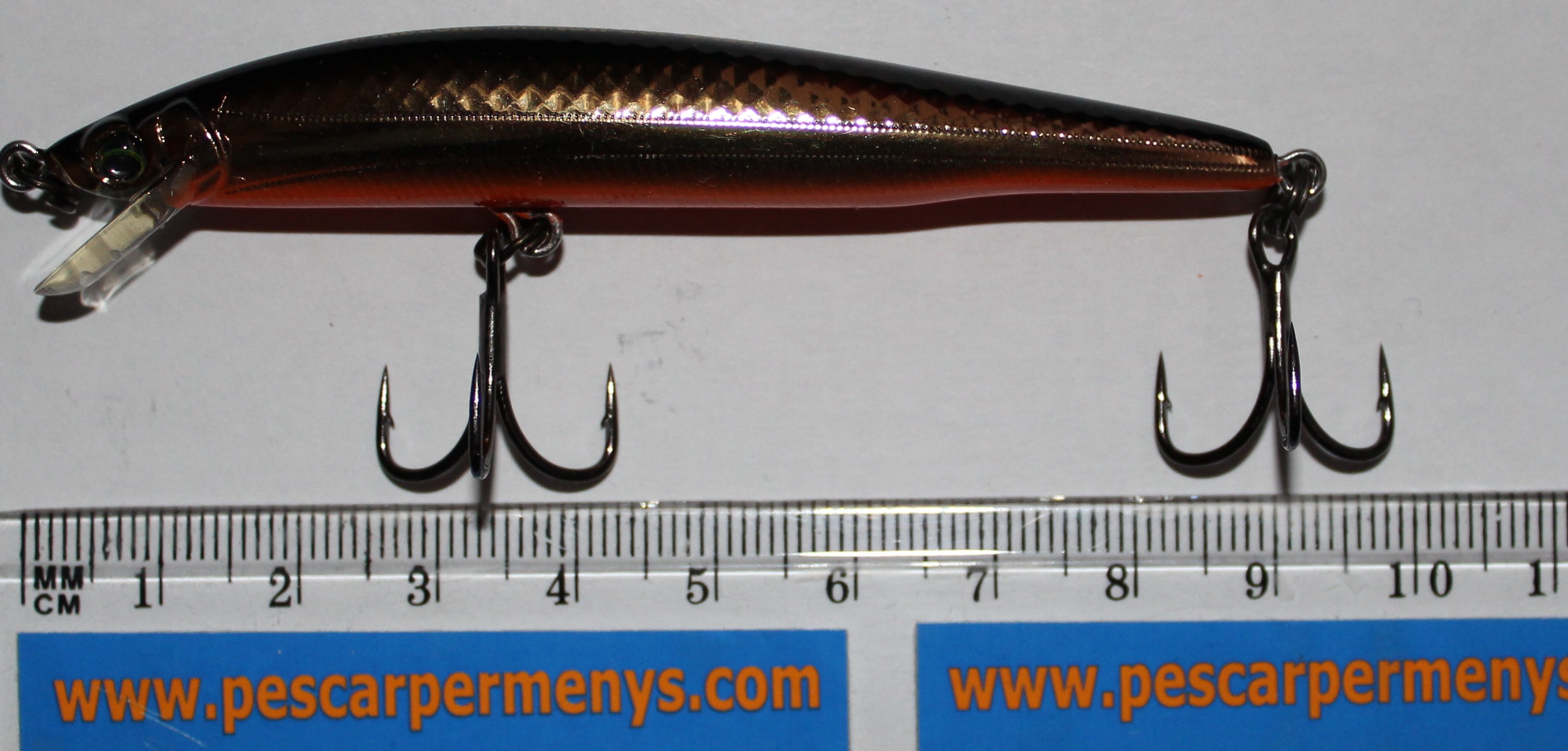 (DX)DUEL HARDCORE MINNOW 90F BASS F1040-HGBL 2