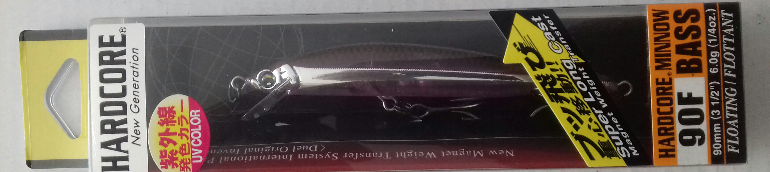 (DX)DUEL HARDCORE MINNOW 90F BASS F1040-KVWS 2