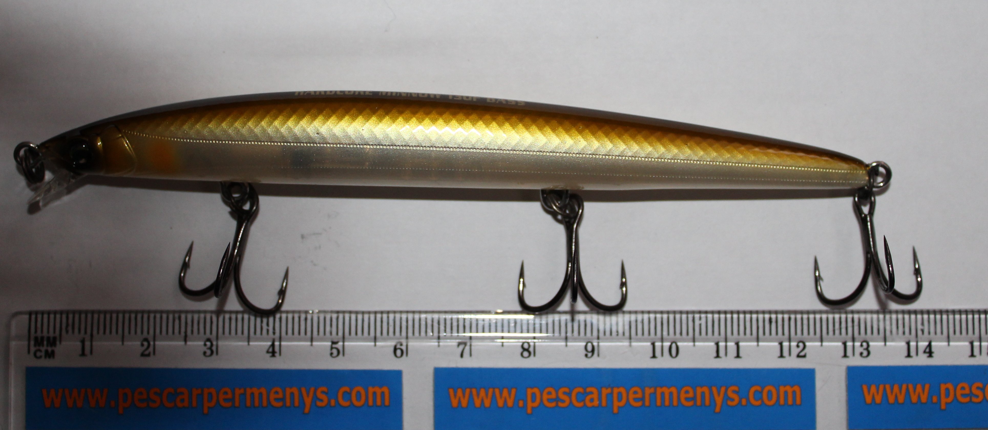 (DX)DUEL HARDCORE MINNOW 130F BASS F1041-GSAY