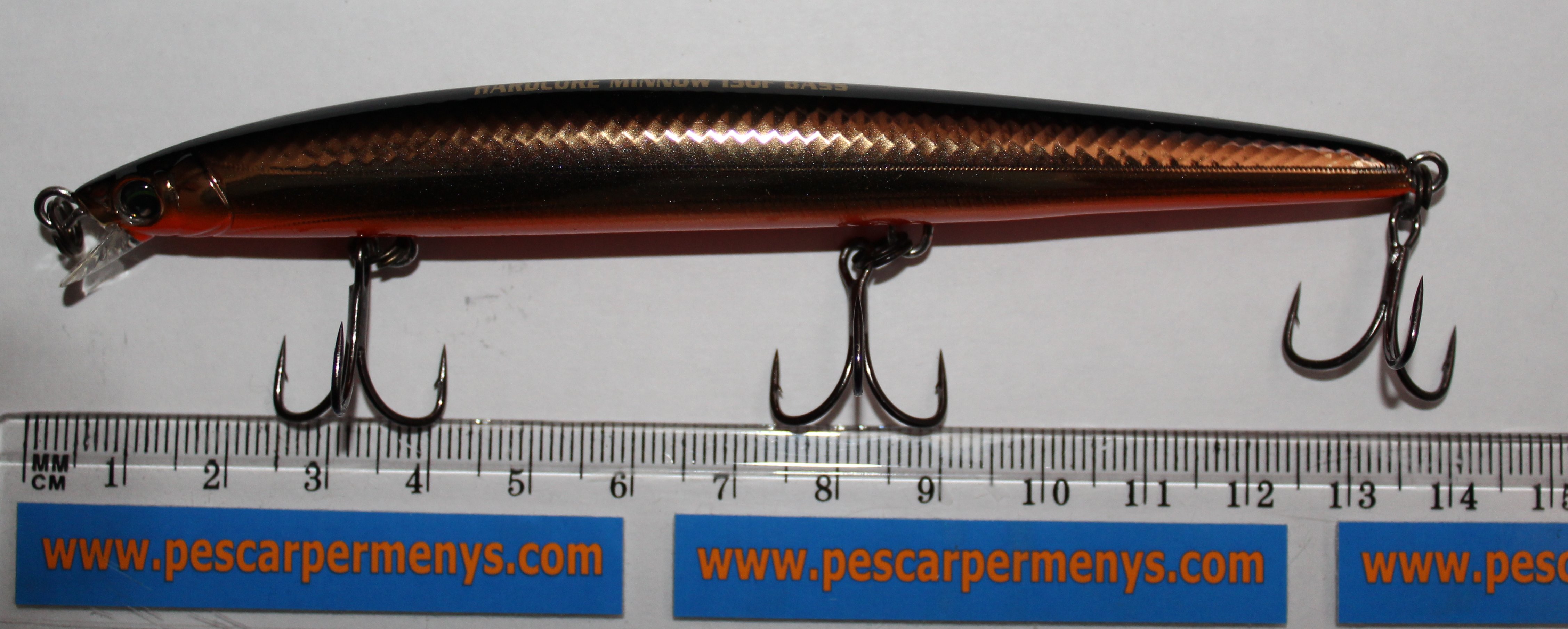 (DX)DUEL HARDCORE MINNOW 130F BASS F1041-HGBL