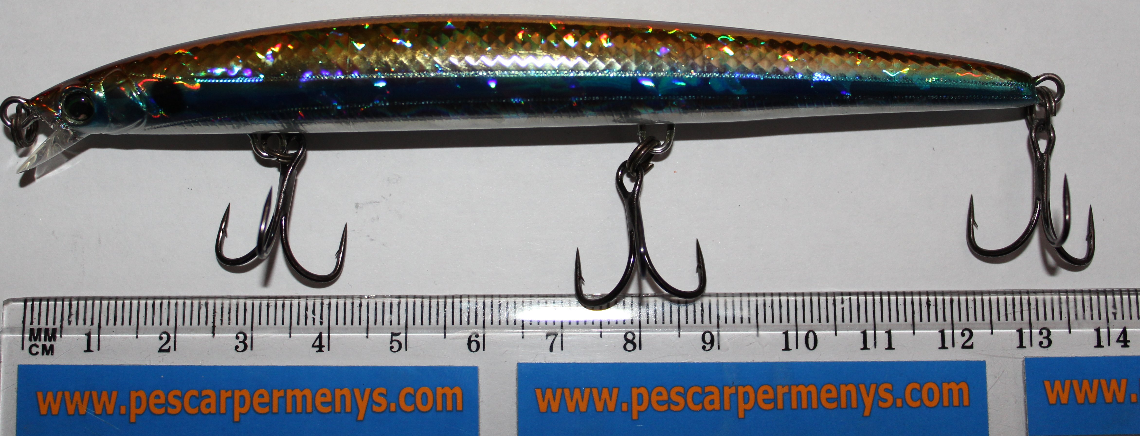 (DX)DUEL HARDCORE MINNOW 130F BASS F1041-HSH 3