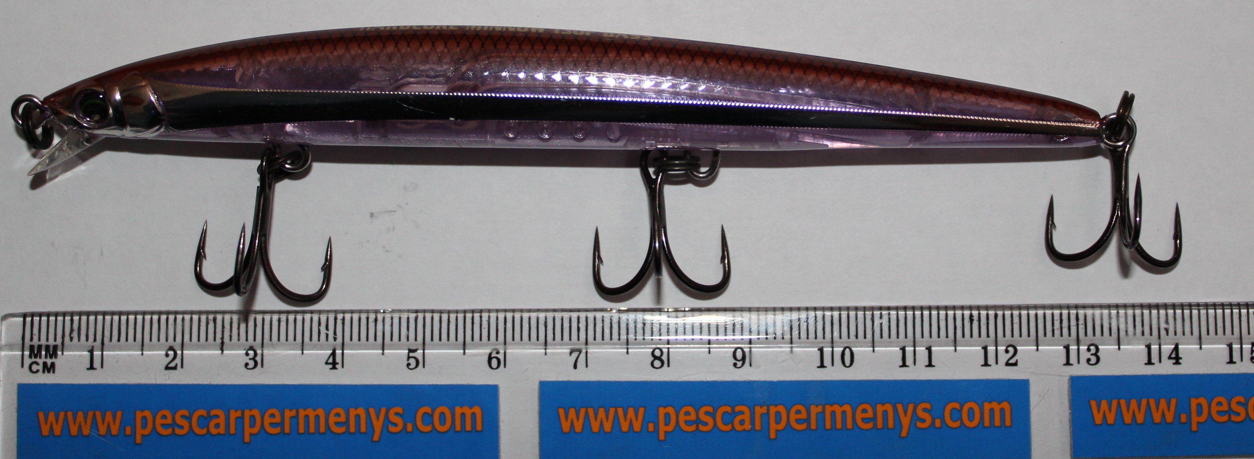 (DX)DUEL HARDCORE MINNOW 130F BASS F1041-KVWS
