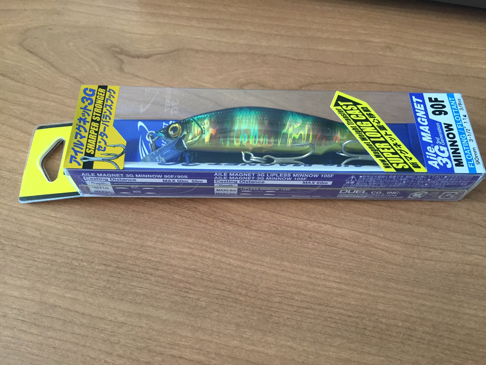 (DX)DUEL AILE MAGNET 3G MINNOW MF90 F1043-HZG 2