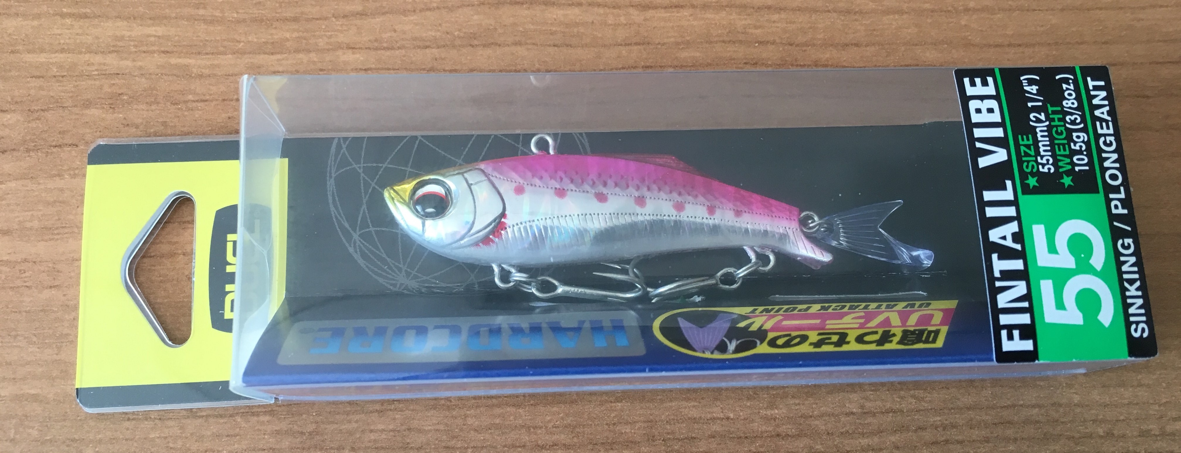 (DX)DUEL HARDCORE FINTAIL VIBE55 F1081-WHPI