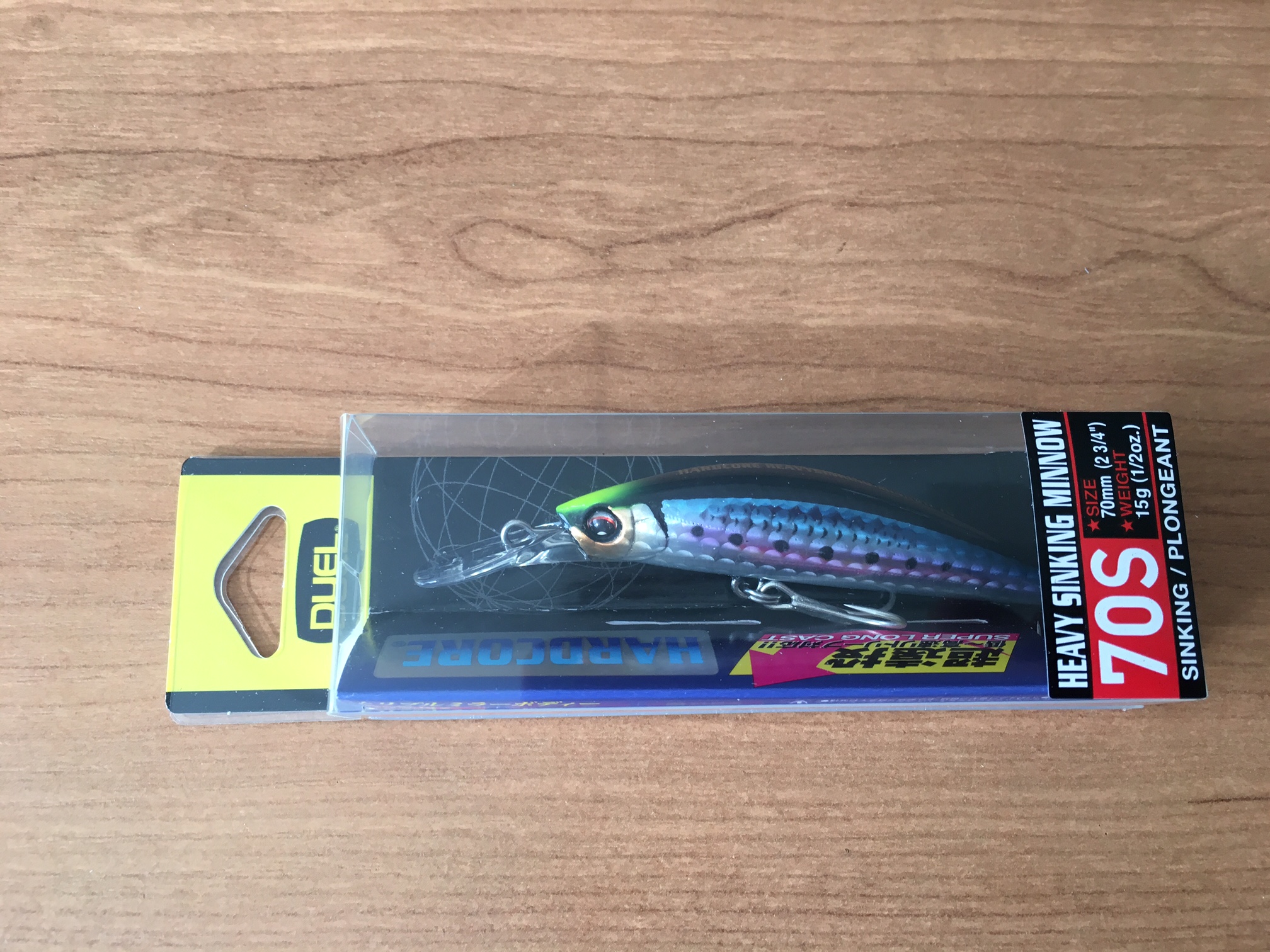 (DX)DUEL HARDCORE HEAVY MINNOW 70S F973-HSTI