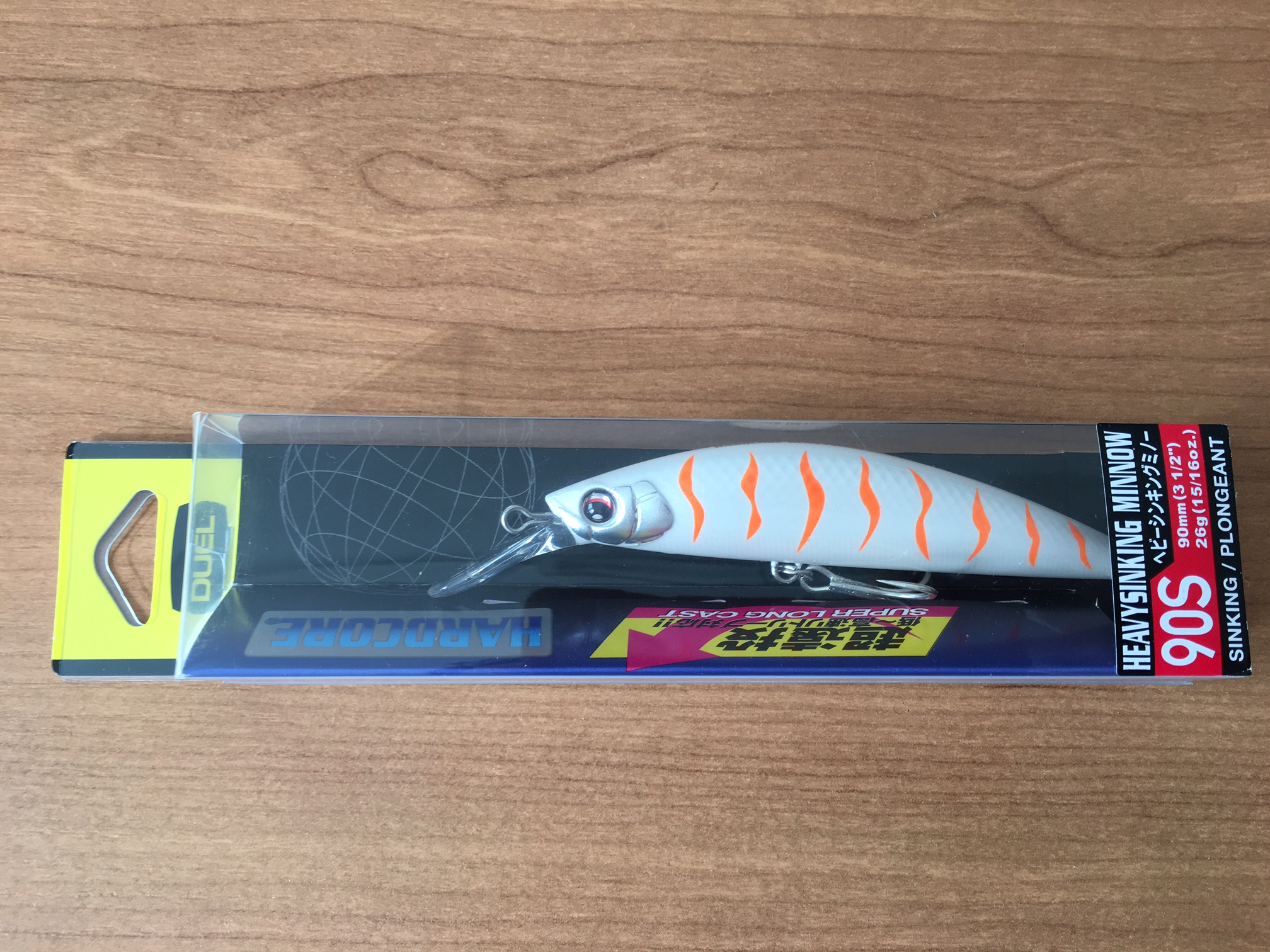 (DX)DUEL HARDCORE HEAVY MINNOW 90S F974-PCG