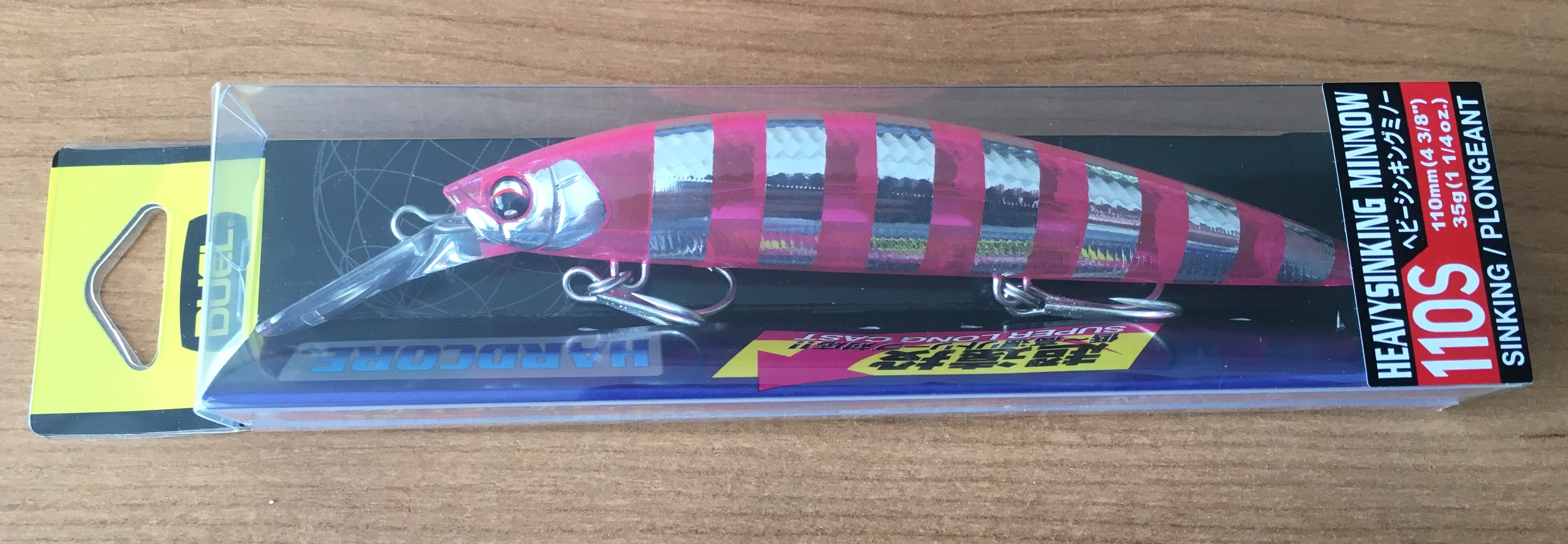 (DX)DUEL HARDCORE HEAVY MINNOW 110S F975-HZPK