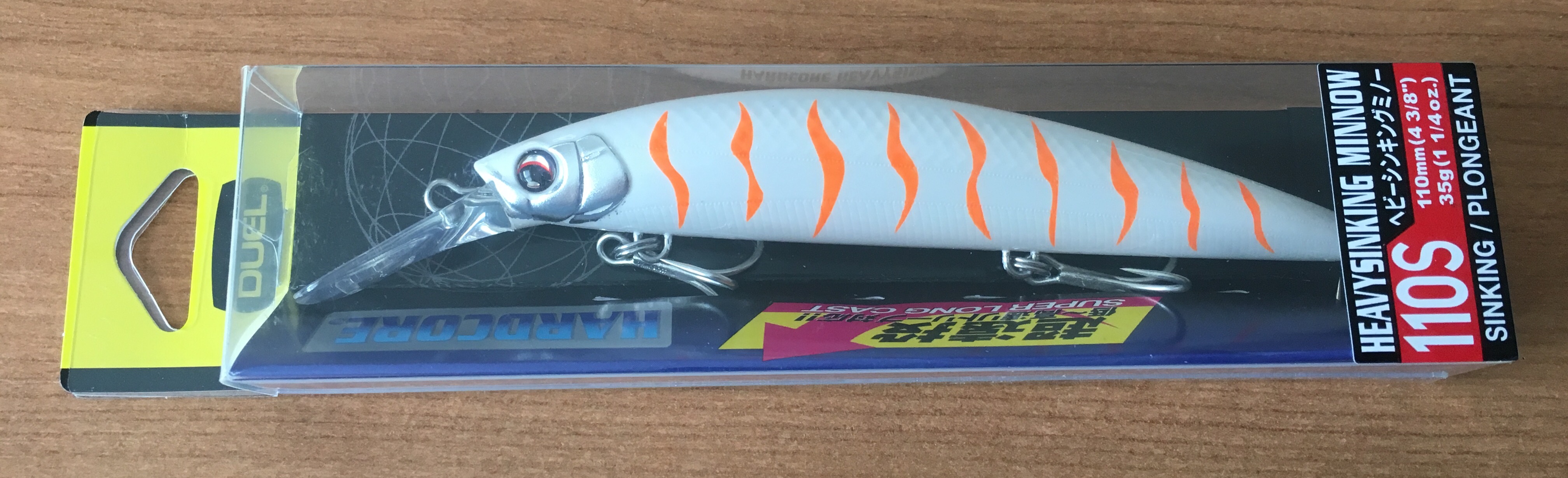(DX)DUEL HARDCORE HEAVY MINNOW 110S F975-PCG