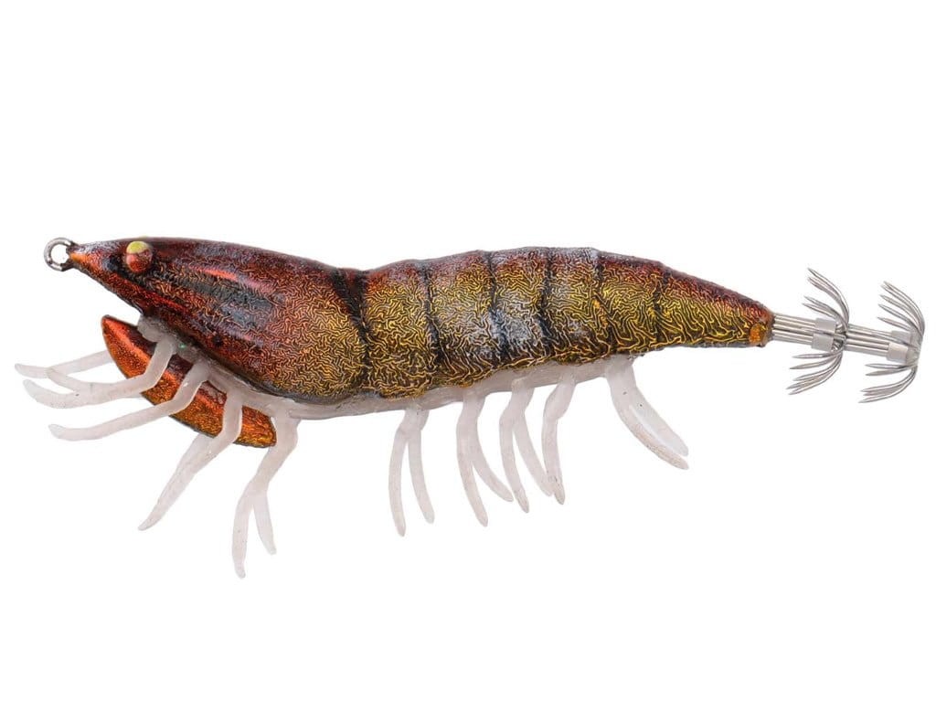 (DX)SG 3D HYBRID SHRIMP 7.5CM EGI JIG GLI 10
