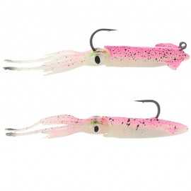 (DX)SG 3D TPE SWIM SQUID 125MM 25G PINK GLOW (paquete de 2 unidades)