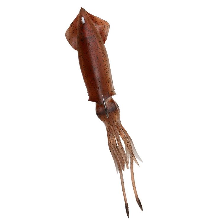 (DX)SG 3D TPE SWIM SQUID 125MM 25G BROWN UV (paquete de 2 unidades) 2