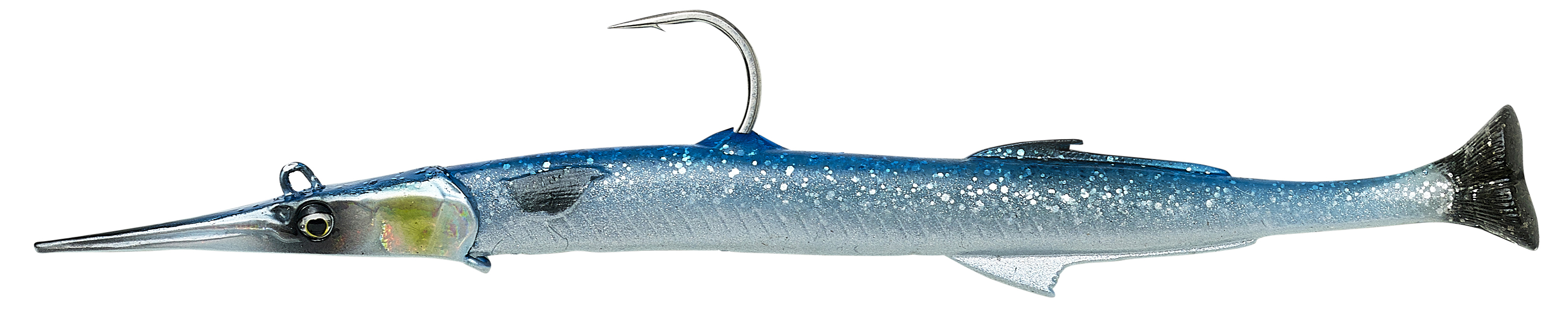 (DX)SG 3D NEEDLEFISH PULSETAIL 18CM BLUE