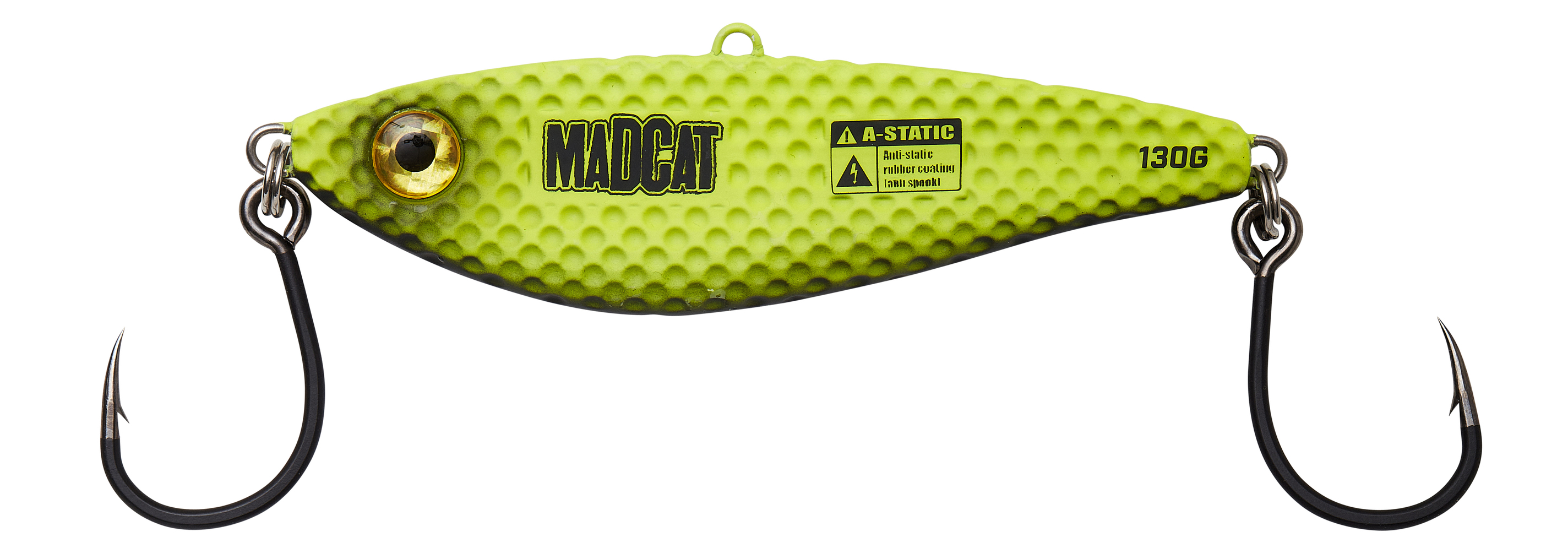 (DX)MADCAT VIBRATIX 14CM 130G FLUO YELLOW UV
