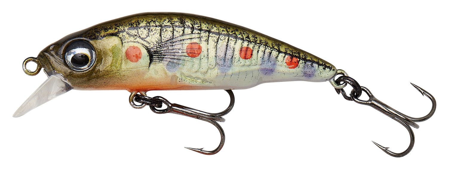 3D STICKLEBAIT TWITCH 4.5CM 4G SINKING BROWN TROUT SMOLT