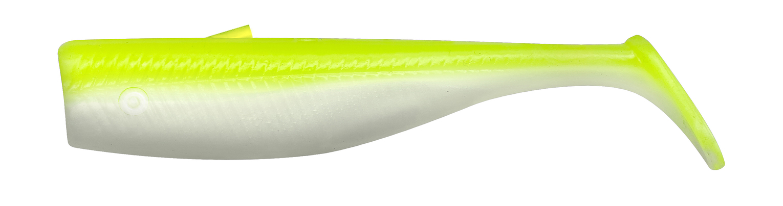 (DX)SAVAGE MINNOW WEEDLESS TAIL80 8CM 6G LEMON BACK 5PCS