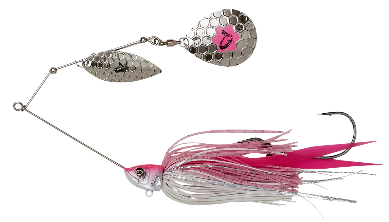 DA'BUSH SPINNERBAIT 14CM 21G SINKING PINK SILVER