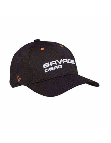(OF)SAVAGE GEAR GORRA SPORTS MESH CAP ONE SIZE BLACK INK
