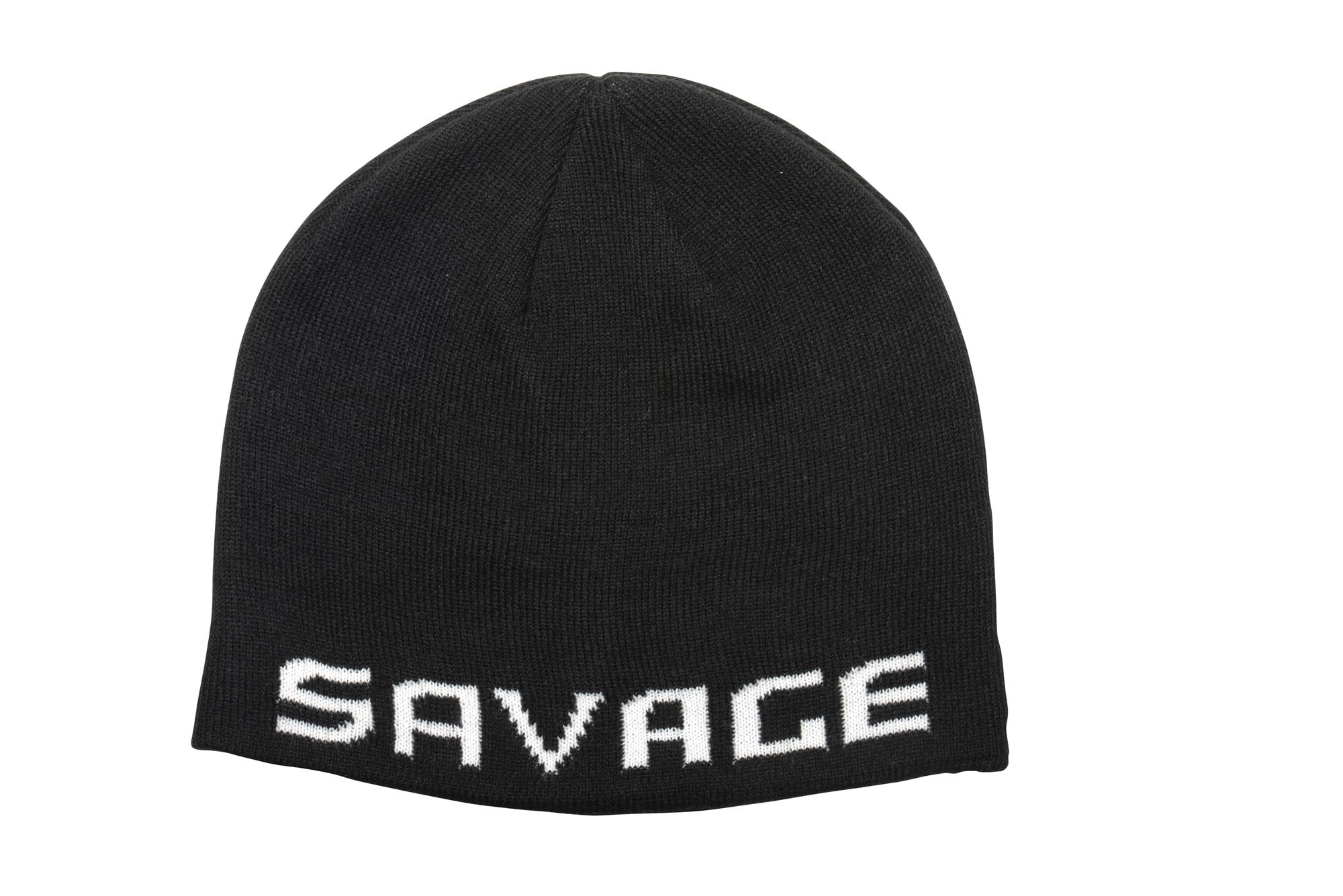 (DX)SAVAGE GEAR GORRO LOGO BEANIE ONE SIZE BLACK/WHITE