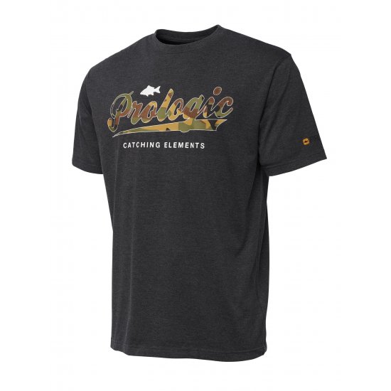 (DX)CAMISETA PROLOGIC CAMO LOGO T-SHIRT L GREY MELANGE