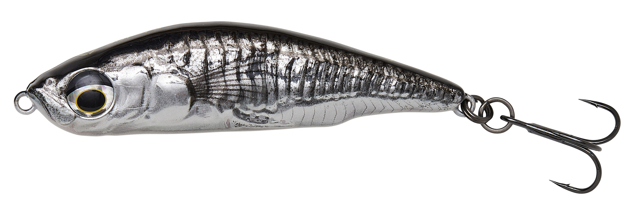 3D STICKLEBAIT PENCIL 6.5CM 10.5G SINKING BLACK SILVER