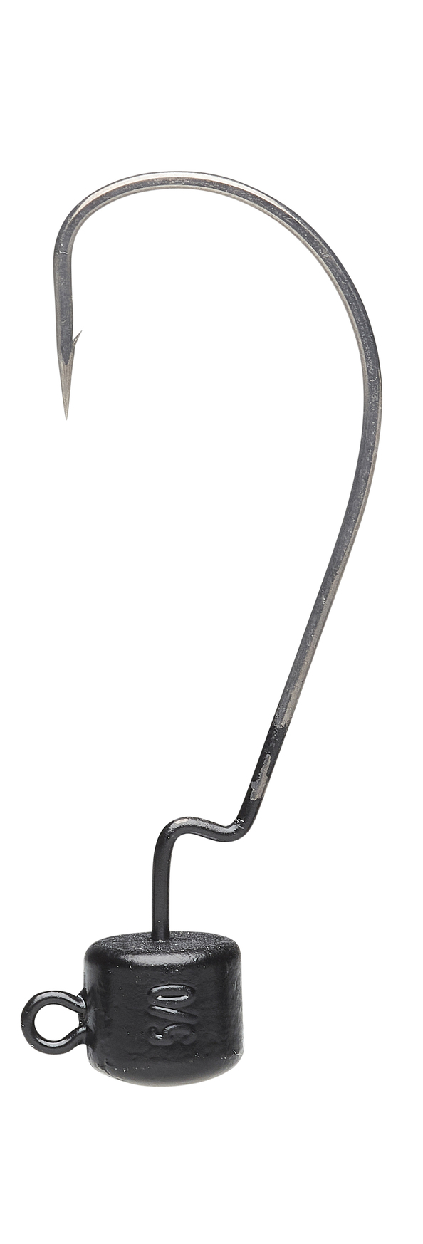 NED EWG JIGHEAD #5/0 5G MATT BLACK (3 unidades)
