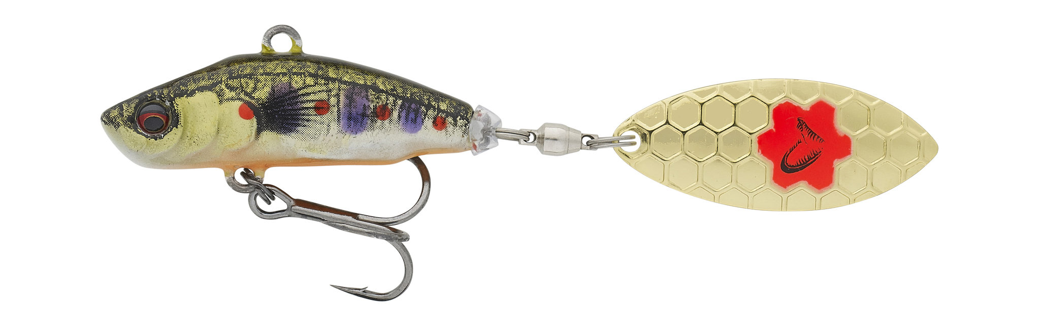 3D STICKLEBAIT TAILSPIN 6.5cm 9G SINKING BROWN TROUT SMOLT 3
