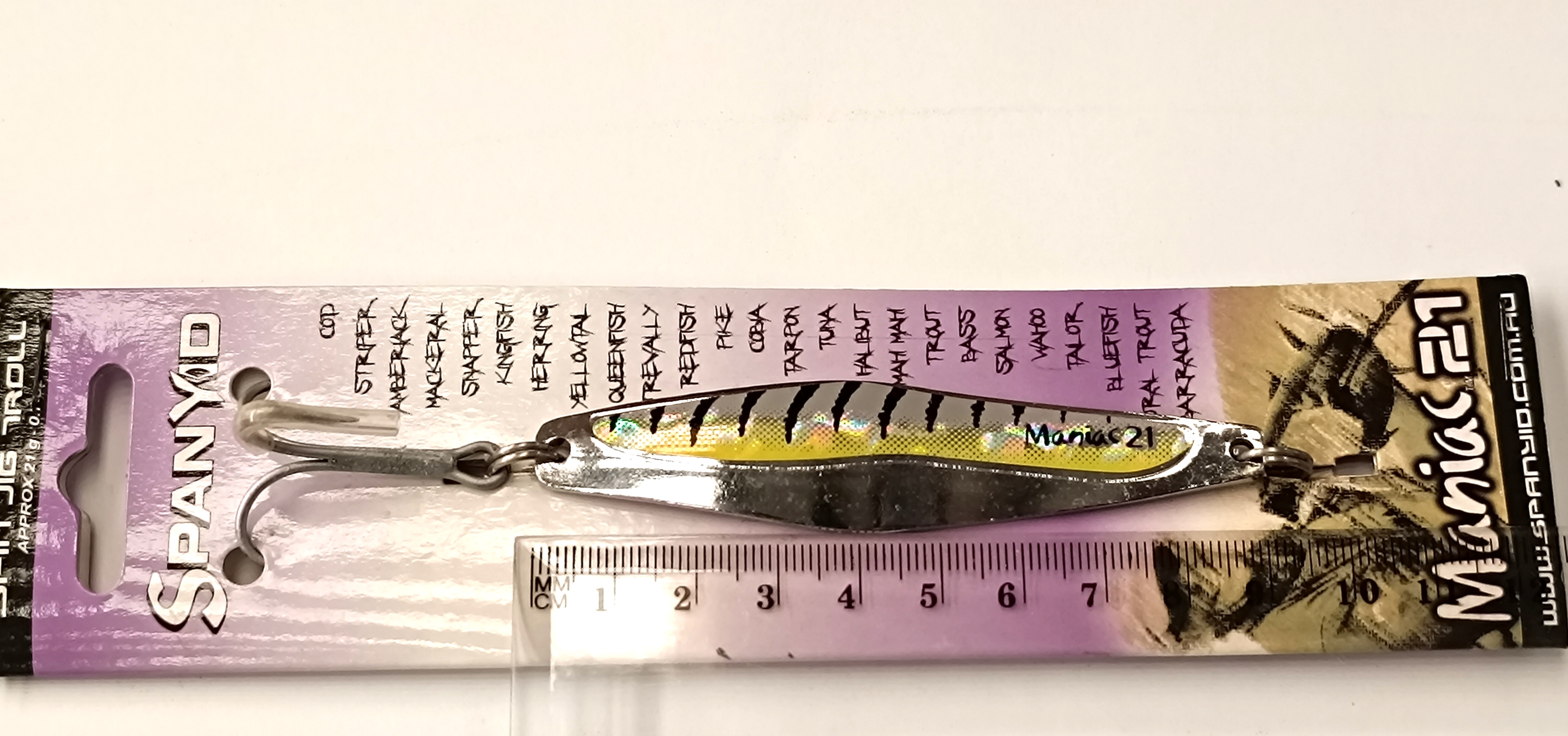 (DX)CUCHARAS SPANYID MANIAC 21g M7