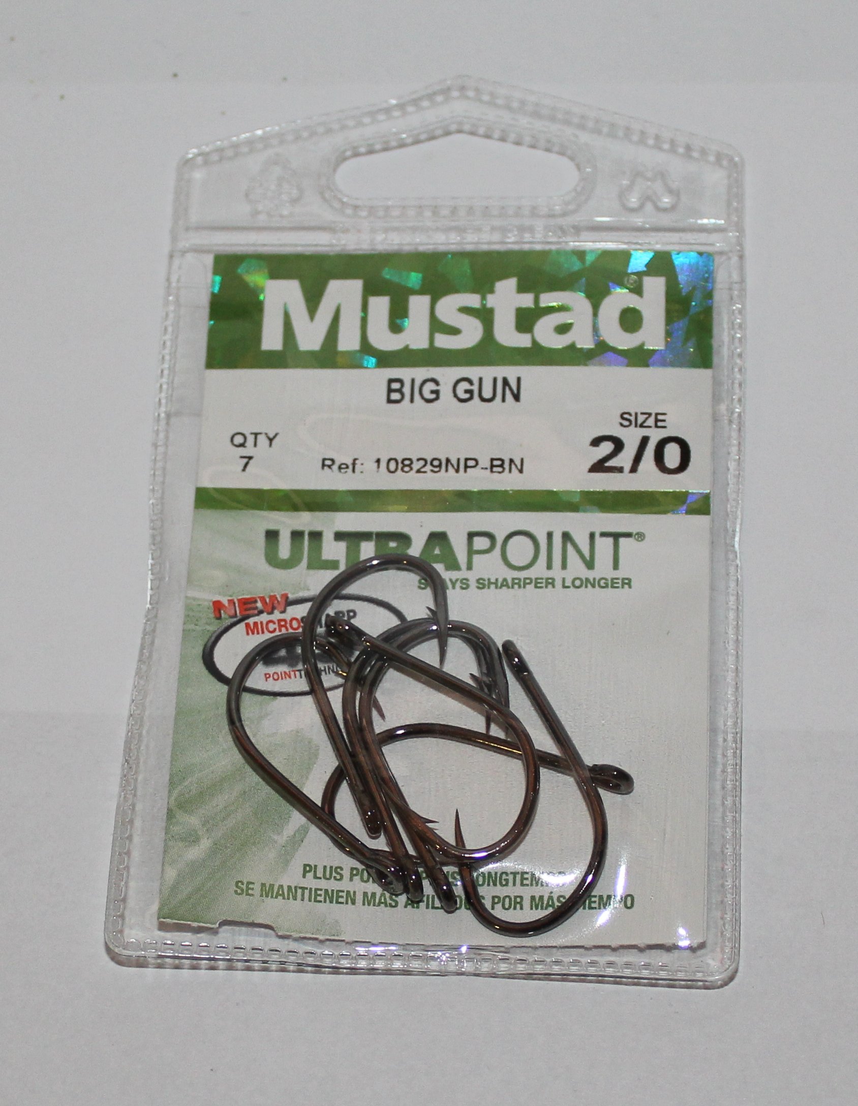 ANZUELO MUSTAD ULTRA BIG GUN 10829 NP-BN 2/0 (7 unidades) 4
