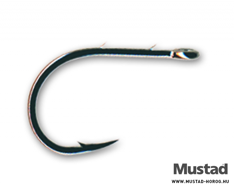 ANZUELO MUSTAD EYED BAITHOLDER 10750NP-BN Nº 1 (10 unidades)