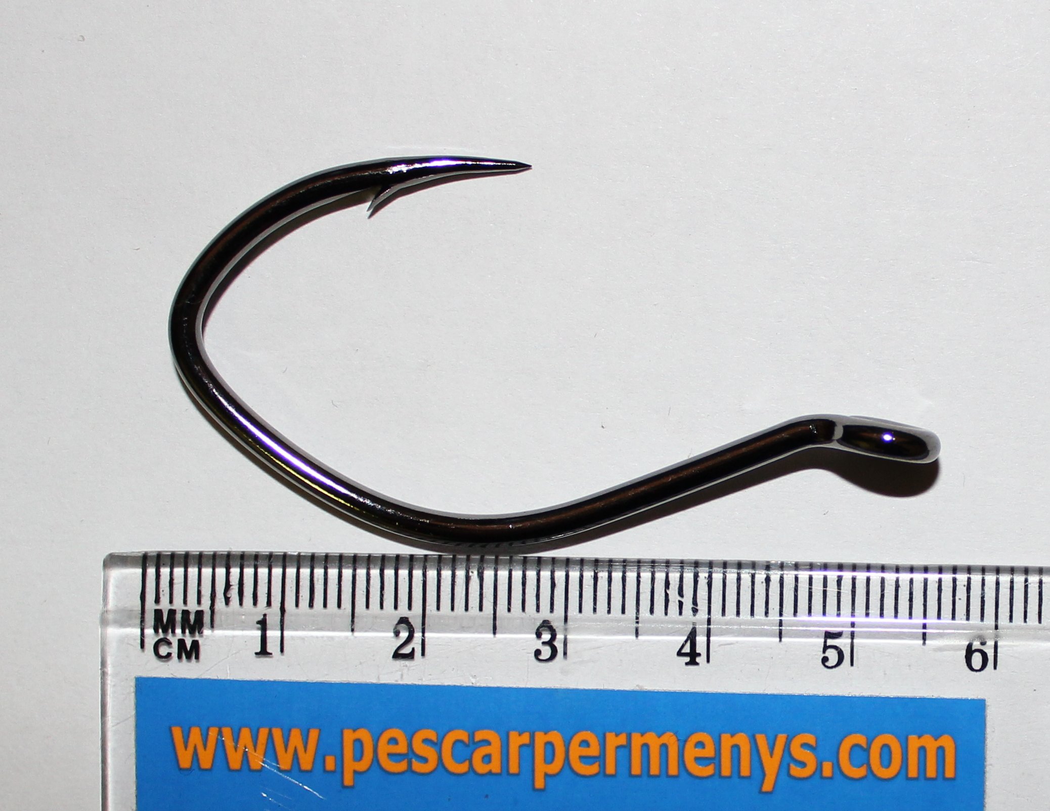 (DX)ANZUELO MUSTAD ULTRA CATFISH 412BLN 4/0 (5 unidades)