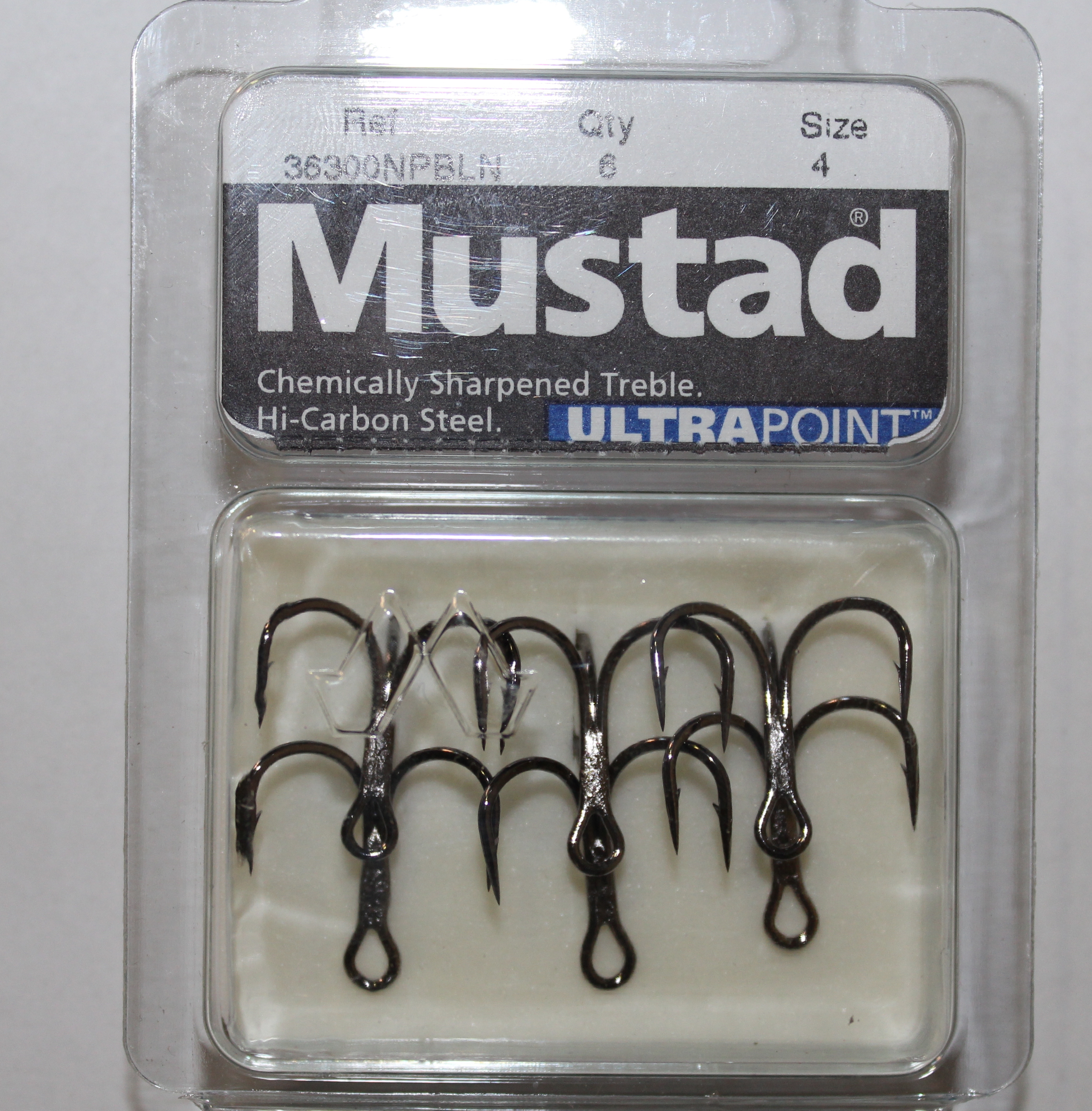(DX)ANZUELO TRIPLE MUSTAD ULTRAPOINT 36300-NPBLN 4 (6u)