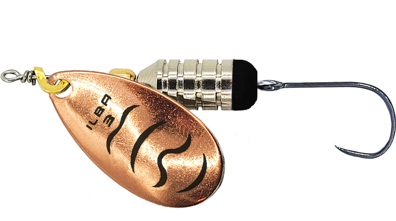 CUCHARILLA ILBA ROBIN COBRE-NEGRO Nº 1 5 GR (1 ANZUELO SIN MUERTE) 3