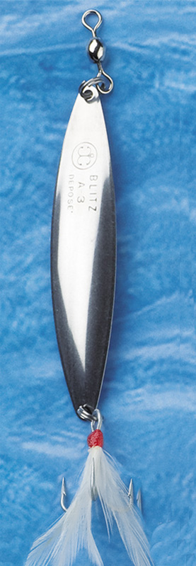 CUCHARILLA ONDULANTE ILBA BLITZ N° A3 CON PLUMA 2