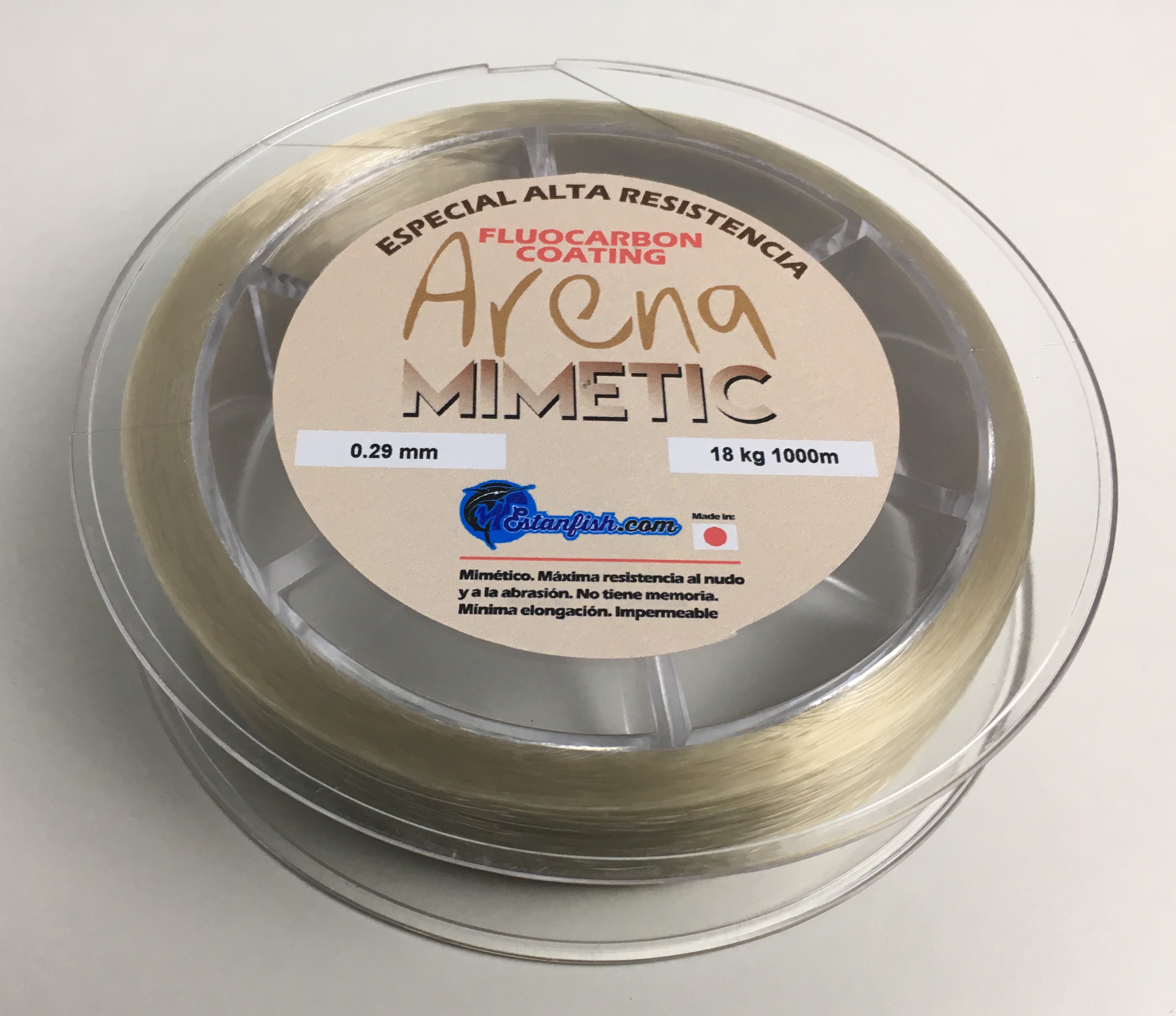 NYLON MONOFILAMENTO ARENA MIMETIC 0.29 - 1000m 18kg 3