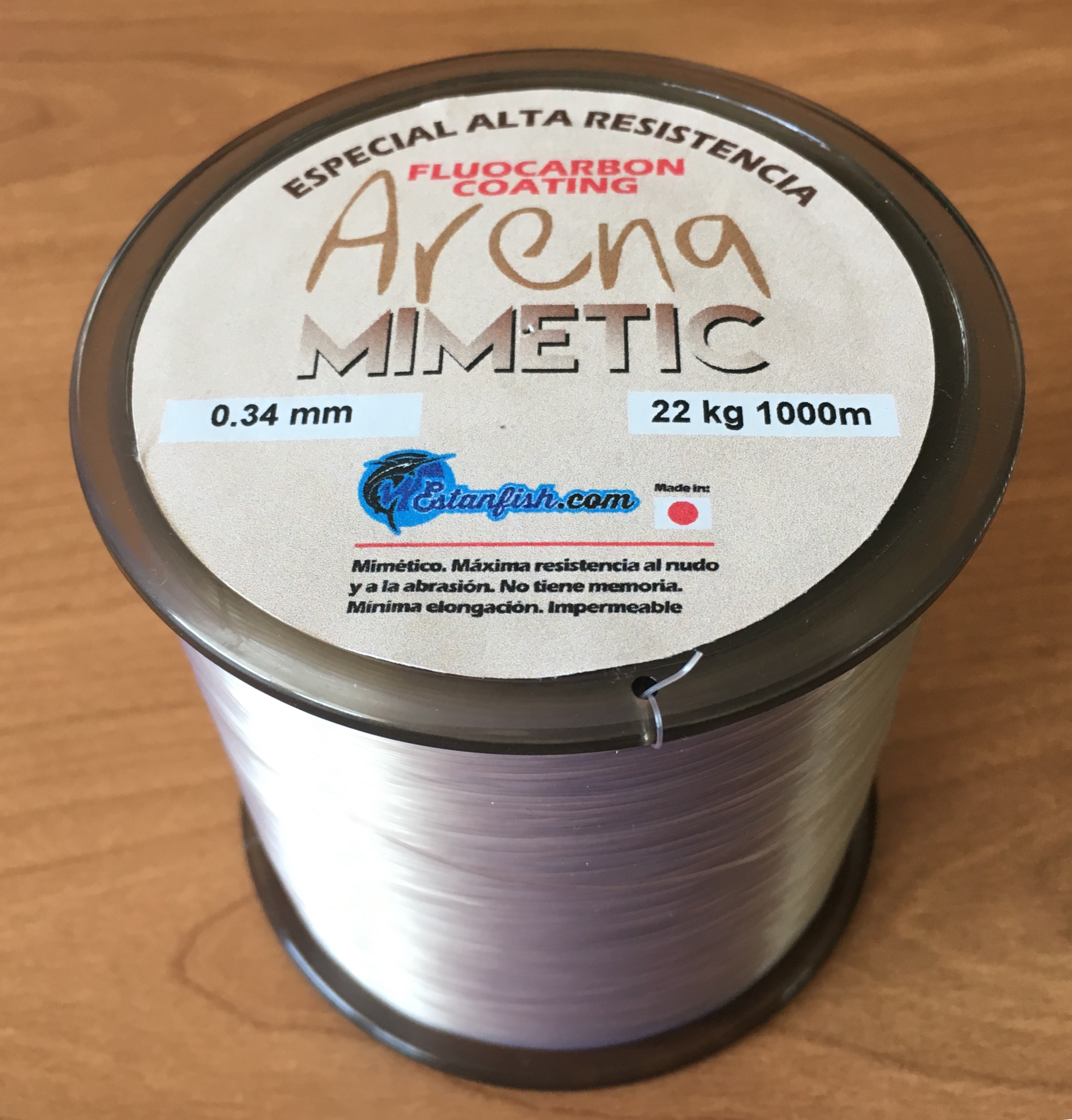 NYLON MONOFILAMENTO ARENA MIMETIC 0.34 - 1000m 22kg 3