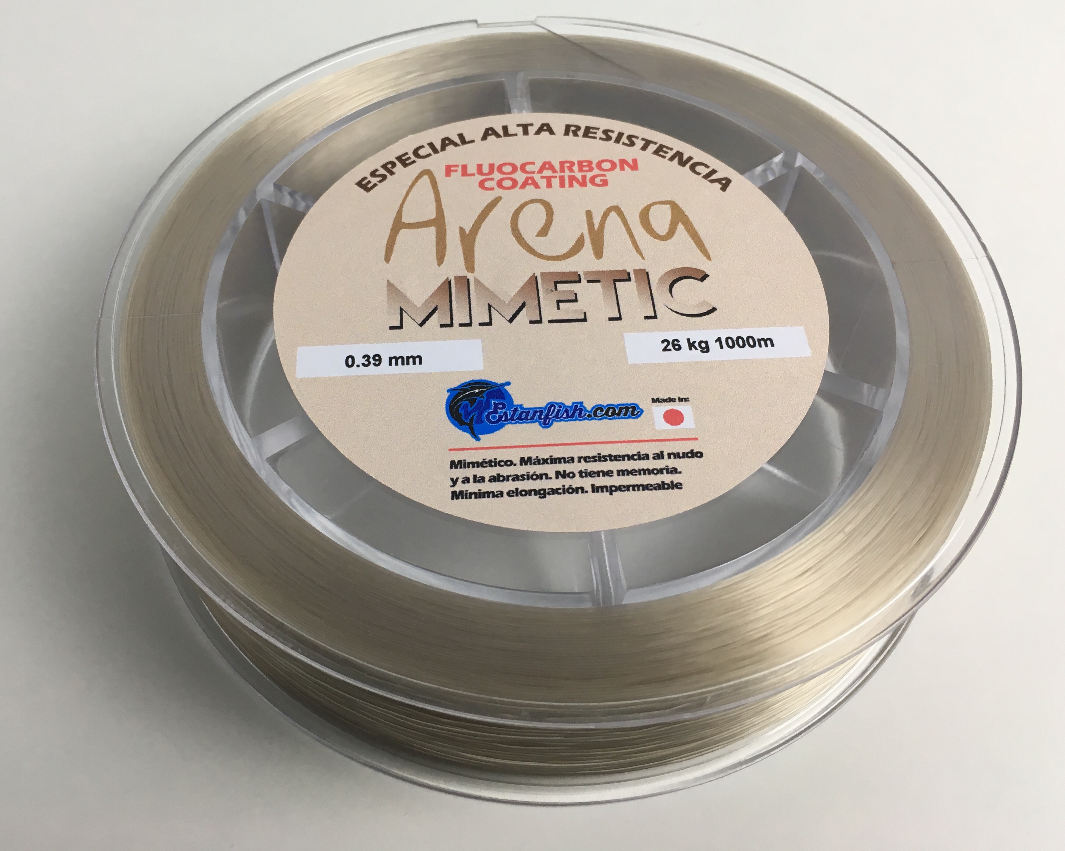 NYLON MONOFILAMENTO ARENA MIMETIC 0.39 - 1000m 26kg 3
