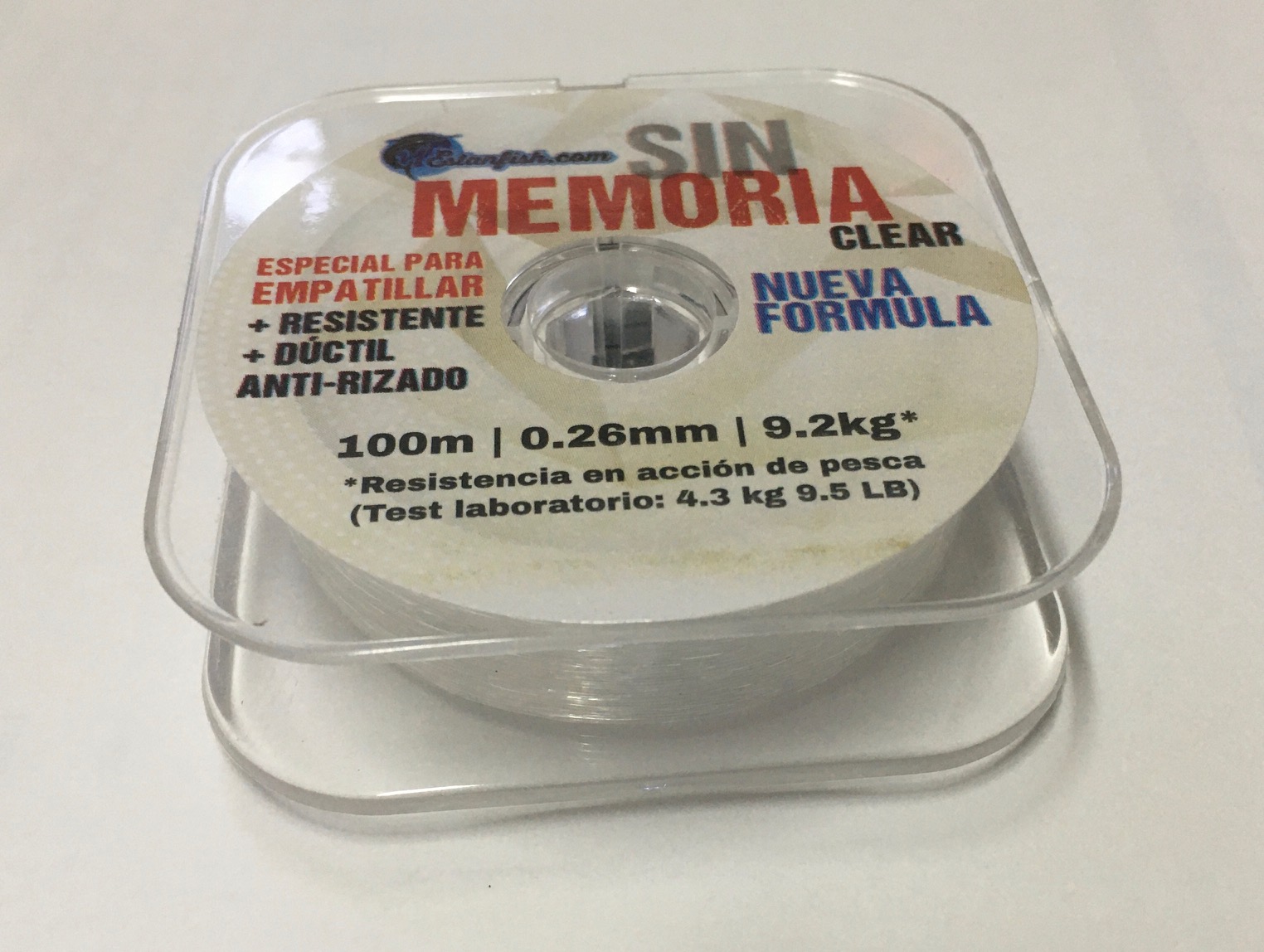 NYLON ESTANFISH SIN MEMORIA 0,26 100m 9,2 kg CLEAR 3