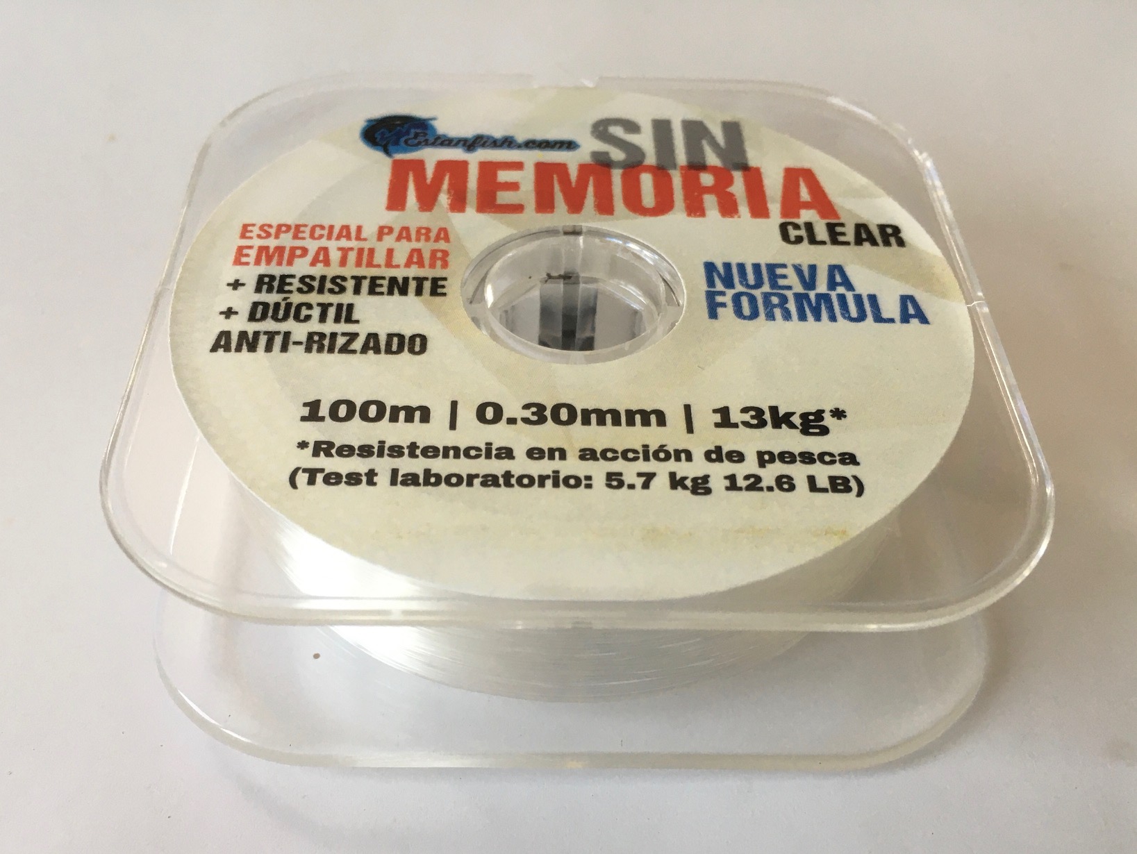 NYLON ESTANFISH SIN MEMORIA 0,30 100m 13 kg CLEAR 3