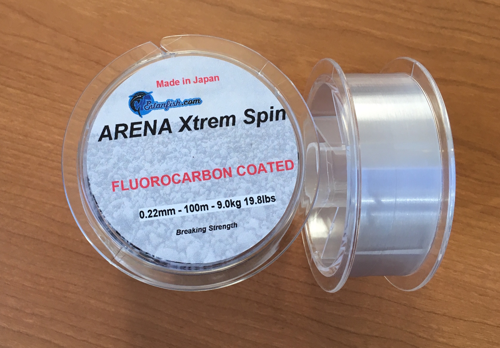 NYLON ARENA XTREM SPIN 100m 0,22mm 9,0kg 19,8lbs 3
