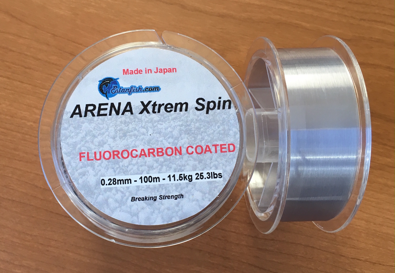 NYLON ARENA XTREM SPIN 100m 0,28mm 11,5kg 25,3lbs