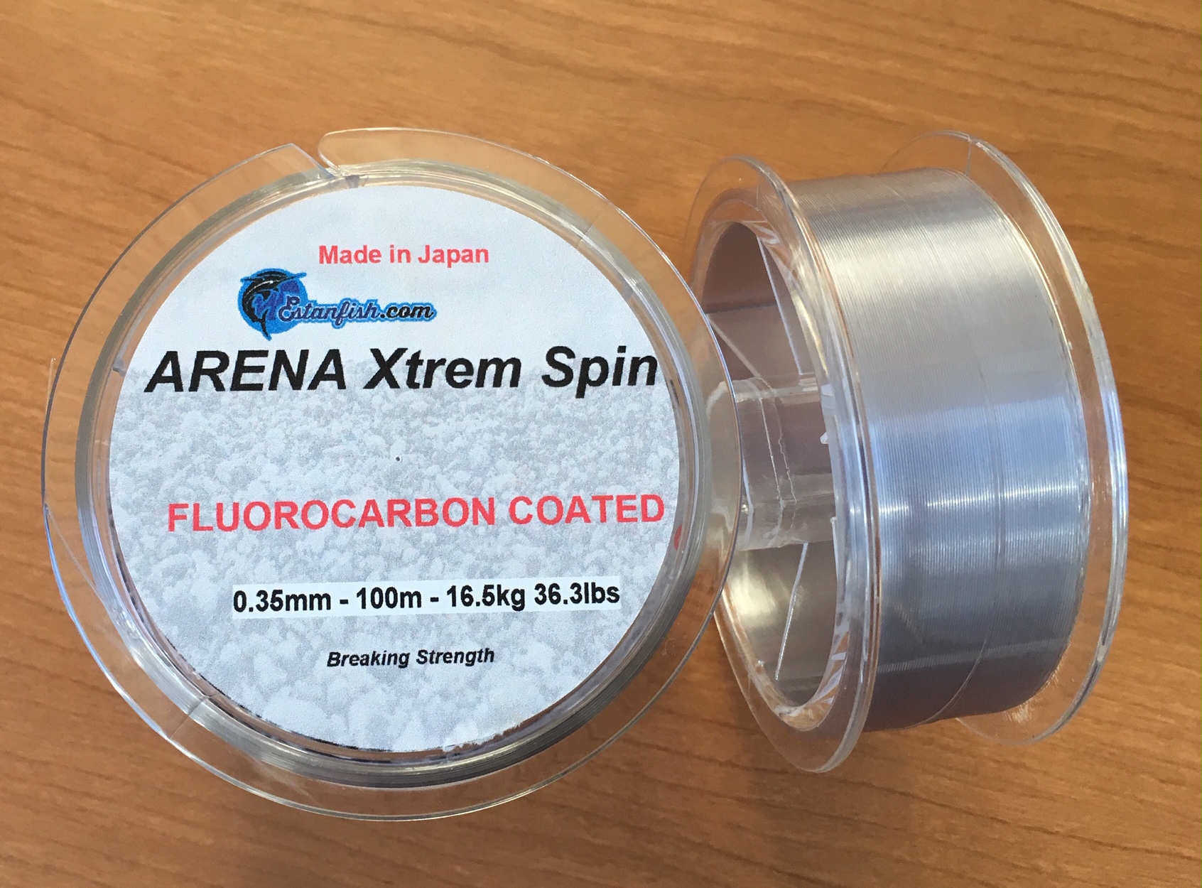 NYLON ARENA XTREM SPIN 100m 0,35mm 16,5kg 36,3lbs
