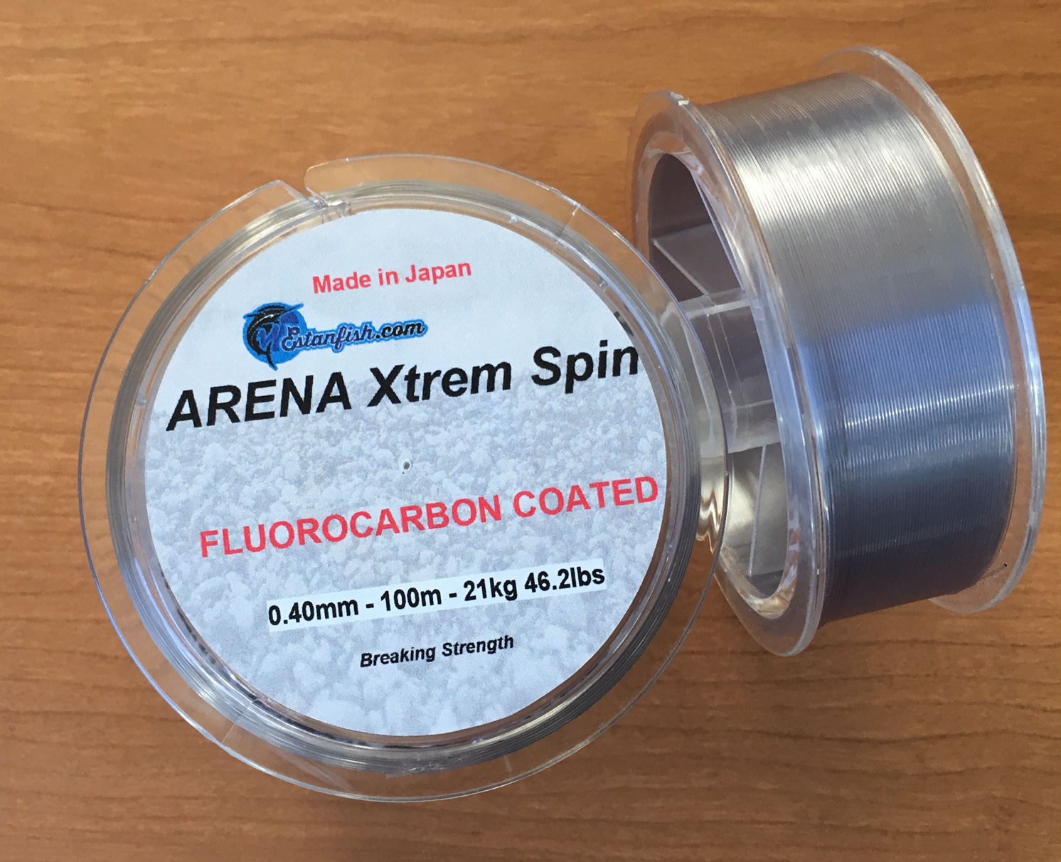 NYLON ARENA XTREM SPIN 100m 0,40mm 21kg 46,2lbs 2