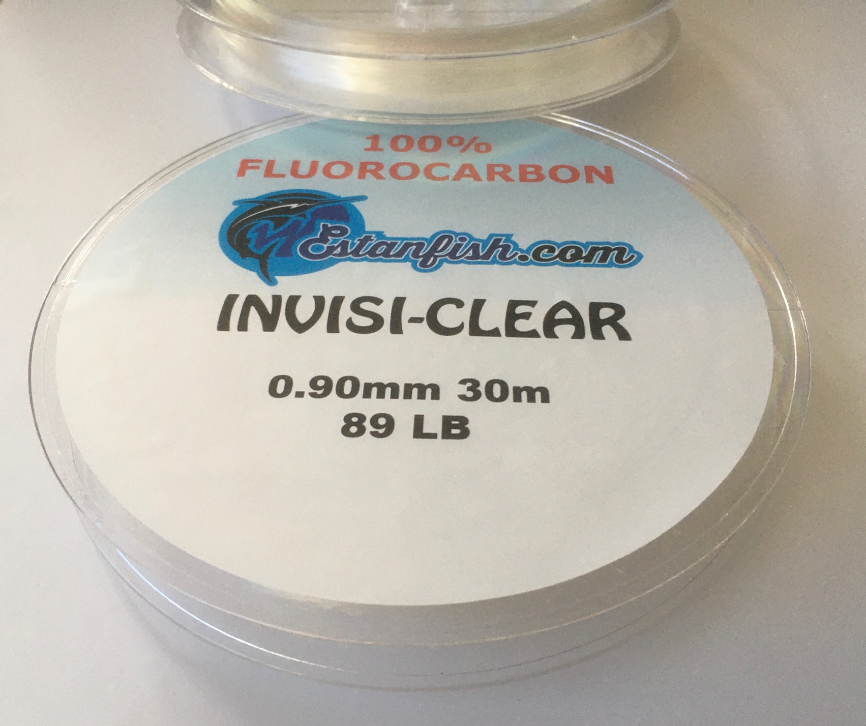 FLUOROCARBON 100% INVISI CLEAR 0,90 30m 89LB 2
