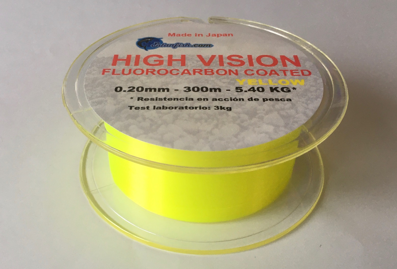 NYLON ESTANFISH HIGH VISION YELLOW 300m 0,20mm 5,4KG