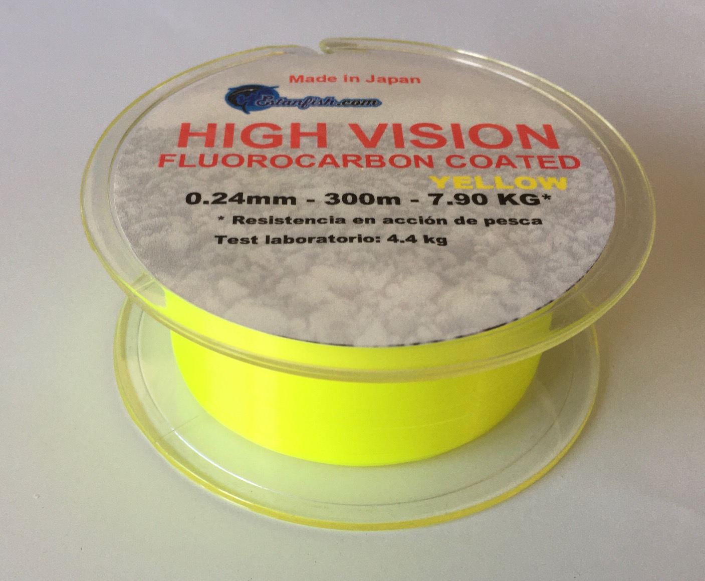 NYLON ESTANFISH HIGH VISION YELLOW 300m 0,24mm 7,9KG 2