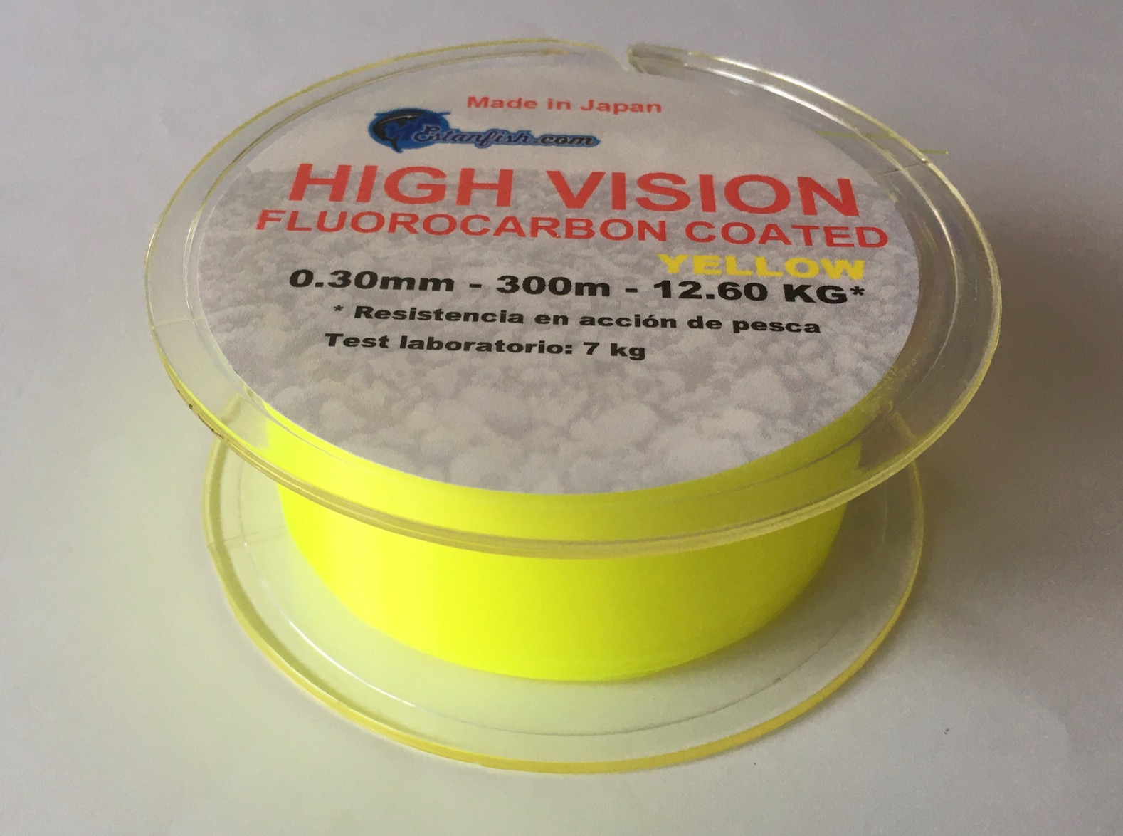 NYLON ESTANFISH HIGH VISION YELLOW 300m 0,30mm 12,6KG 2