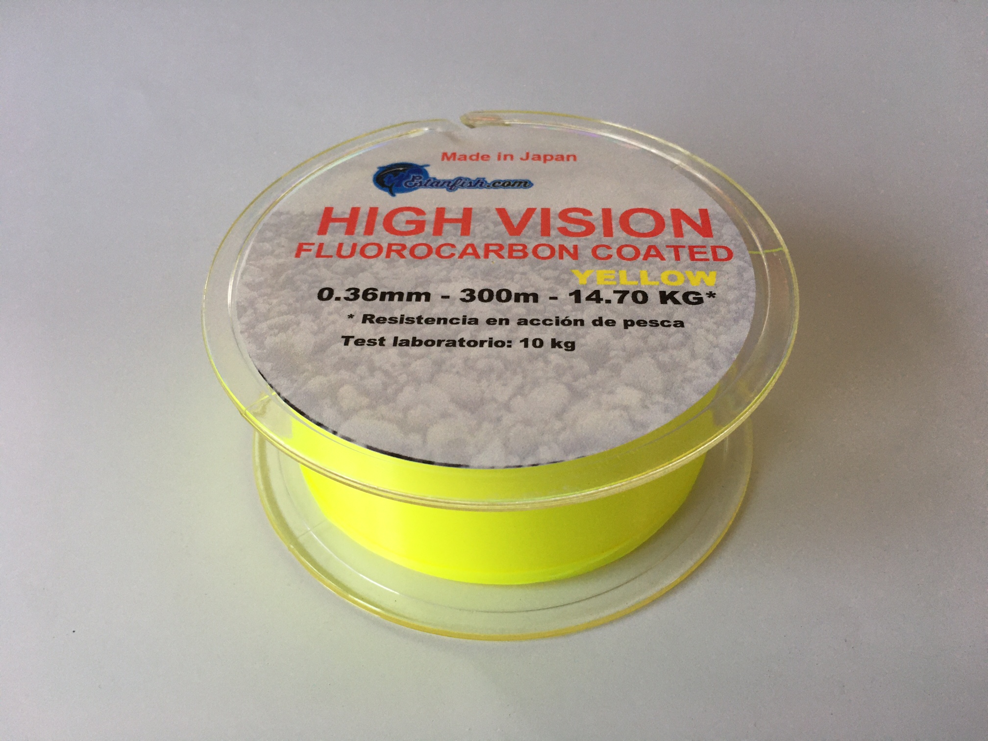 NYLON ESTANFISH HIGH VISION YELLOW 300m 0,36mm 14,7KG 3