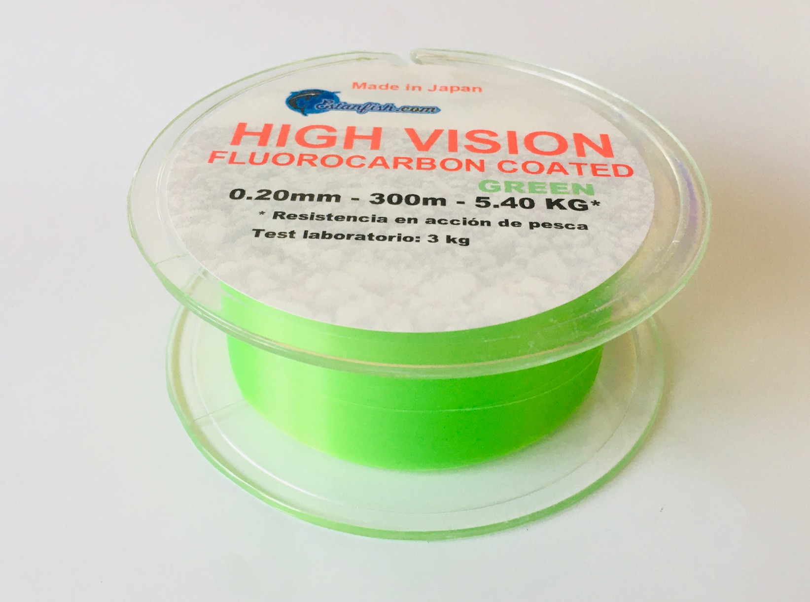 NYLON ESTANFISH HIGH VISION GREEN 300m 0,20mm 5,4KG