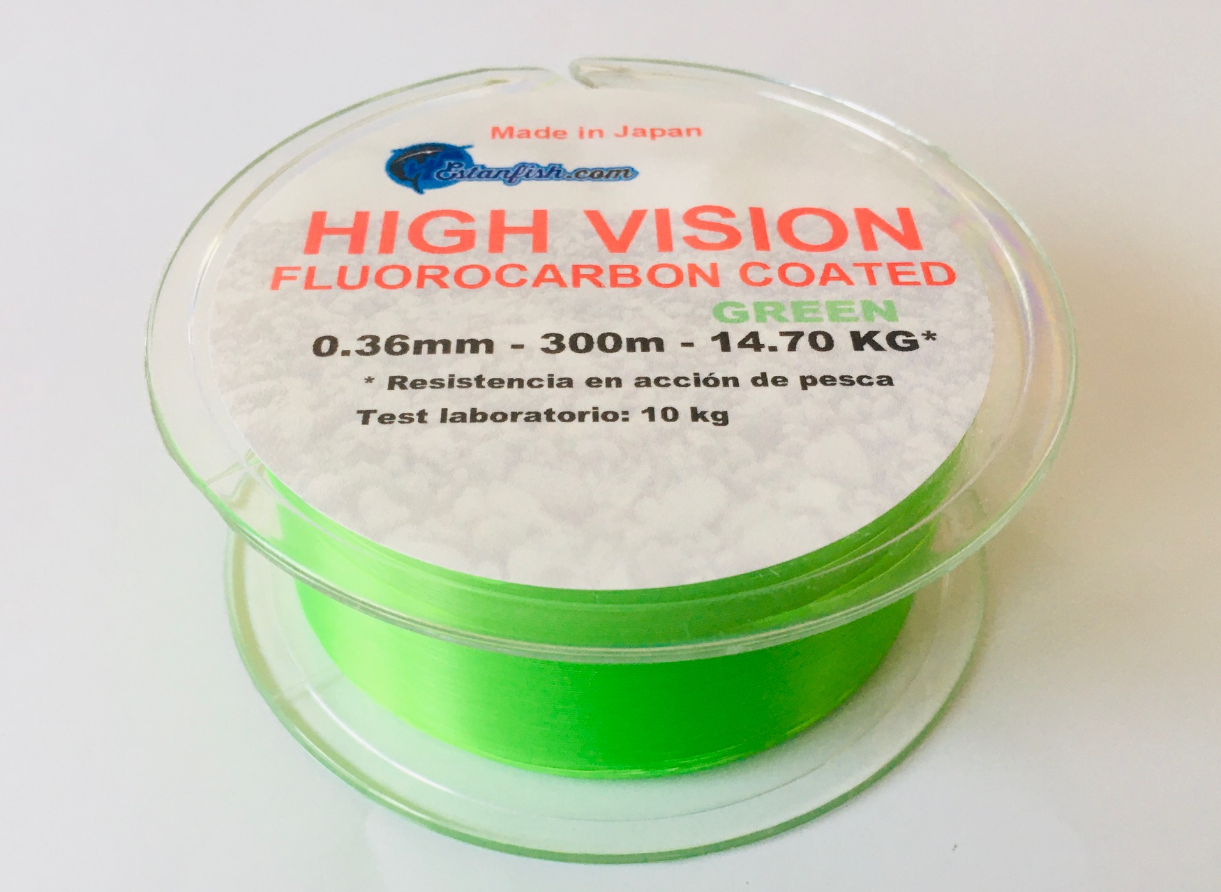 NYLON ESTANFISH HIGH VISION GREEN 300m 0,36mm 14,7KG